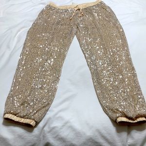 Sequin pants